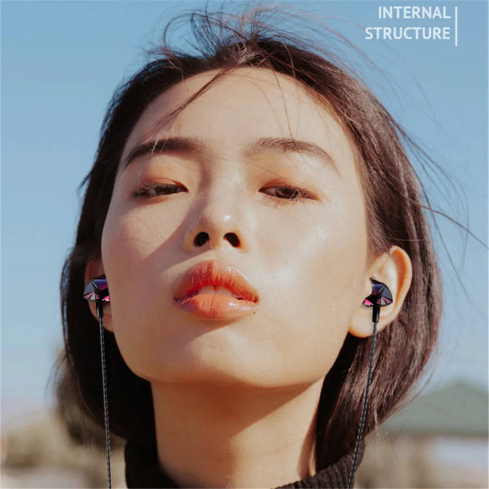 Проводные наушники-вкладыши 3 5 мм музыкальная Спортивная игровая гарнитура с