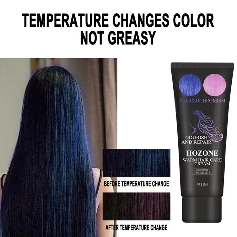 

50ml Quick Dry Gentle Do Not Hurt Long Lasting Fashion Color Hair Instant Hair Hair Wax Color 4 Dye Change Paint Temperatur R8L7