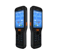 portable rugged pda zk35 1d 2d laser barcode scanner android 8 1 handheld pos terminal 3 5 inch with keyboard 4g wifi bluetooth