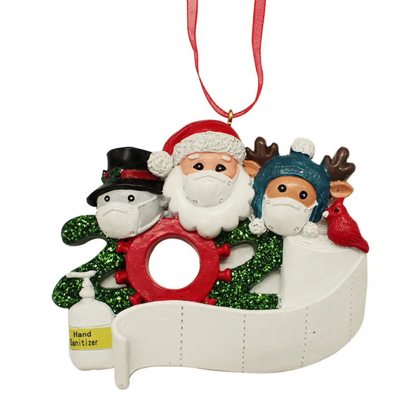 

2020 Christmas Pendant Decoration Name Blessings DIY Bedroom Living Room Outdoor Garden Party Christmas Tree Ornaments