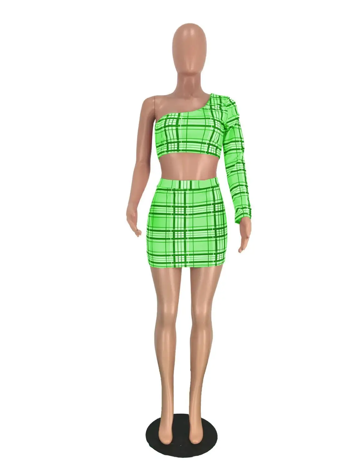 

plaid skirt and top set crop top and woman skirts two piece set summer women sexy summer two piece outfits