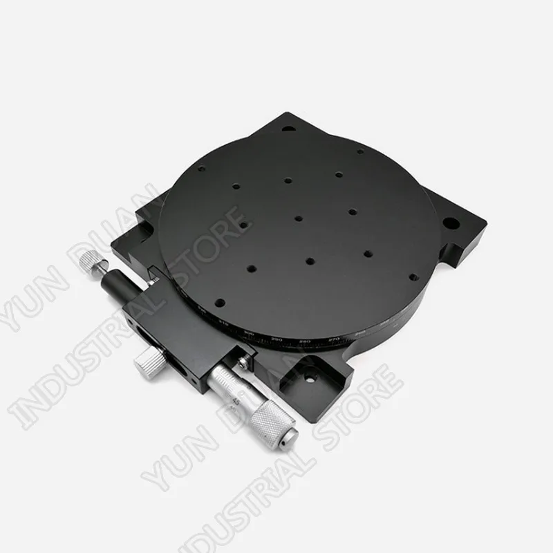 5 &quotR оси 125 мм Руководство 360 градусов Поворотный раздвижной стол микрометр