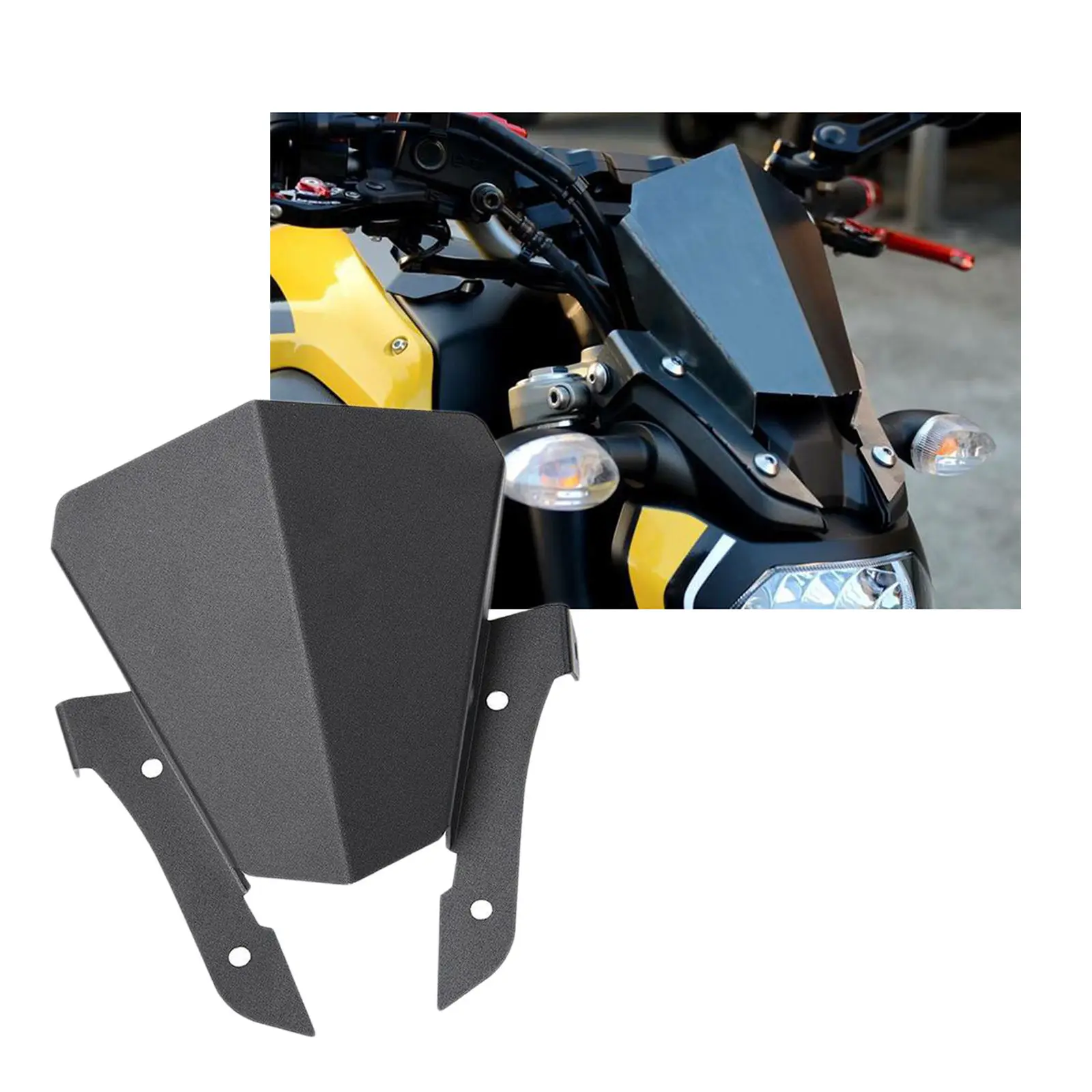 

Лобовое стекло FZ07 для Yamaha FZ 07 FZ07 MT-07 MT07 лобовое стекло MT 07 лобовое стекло 2013 - 2017