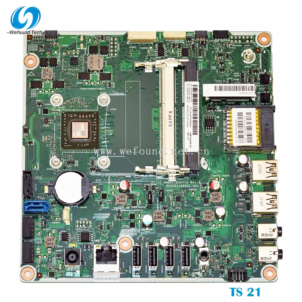 

100% Working Desktop Motherboard for HP Pavilion TS 21 740248-001 740248-501 740248-601 6050A2586601 System Board Fully Tested