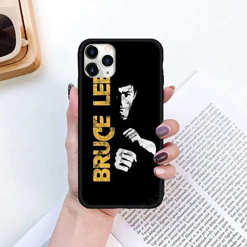 

Kungfu Taekwondo lixiaolong Phone Case for iPhone 11 12 pro XS MAX 8 7 6 6S Plus X 5S SE 2020 XR Luxury brand shell funda coque