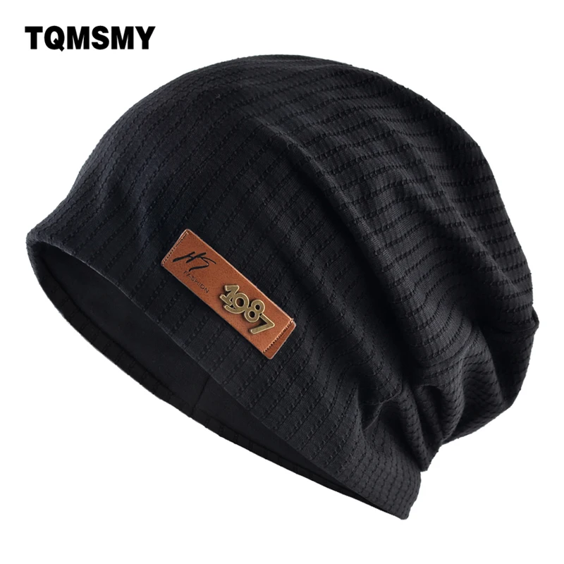 Модный металлический логотип шапки для мужчин зимние шапочки мягкая тюрбан