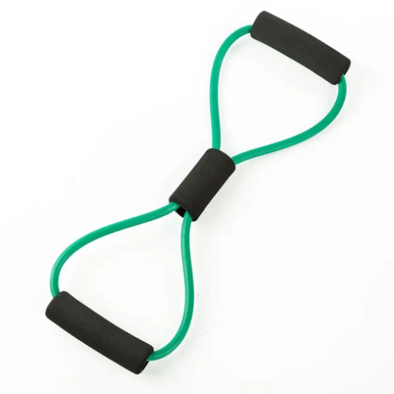 8 слово Фитнес веревка эспандеры Эластичная лента для резинок экспандер