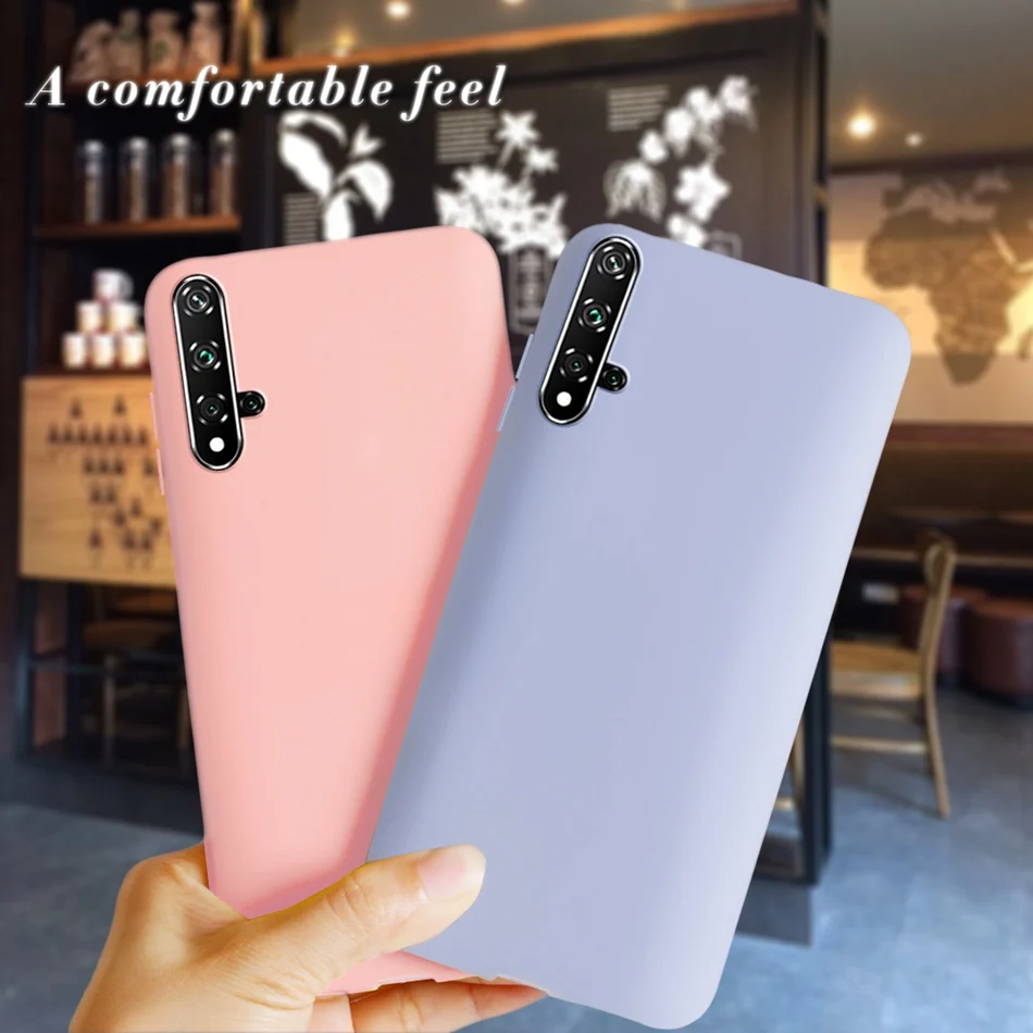 Чехол для huawei Honor 20 чехол Pro мягкий силиконовый Lite телефона Honor20 | Мобильные