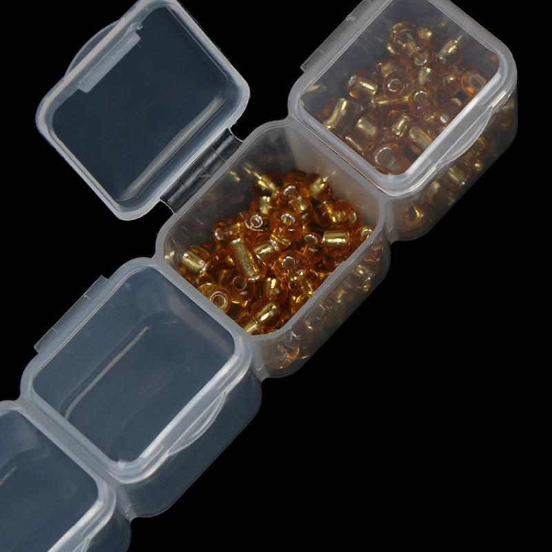 

28 Slot Diamond Painting Transparent Storage Box Embroidery Delicate Cross Stitch Tools