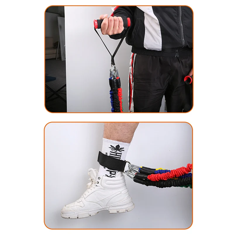 

11pcs/Set Resistance Bands Pull Rope for Home Gym Equipment Workout Fitness Exercise Resistance Training Accessories N6