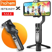 hohem isteady x x2 3 axis smartphone gimbal stabilizer with foldable gimbal for iphone 1312 pro max11 samsung huawei