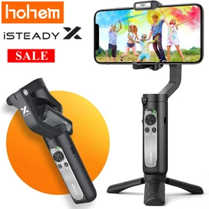 Hohem iSteady X X2, 3-осевой карданный стабилизатор для смартфона со складным карданом для iPhone 1312 PRO MAX11, Samsung, Huawei