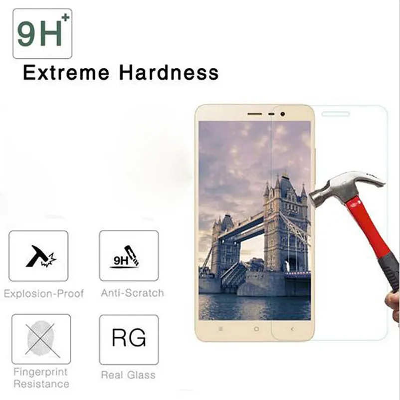 Защитное стекло 9H для Xiaomi Redmi 4X 4A A1 5A Mix2 Note 5 Plus Mi 8 2 3 4 6 Mi6 Mix Max |