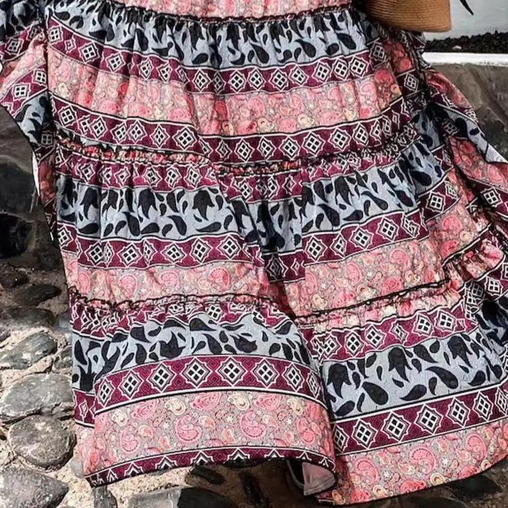 

Summer Woman Dress 2021 Midi Dress Elegant Lady Dress Women Skirt Irregular Floral Print High Waist Long Skirt for Office