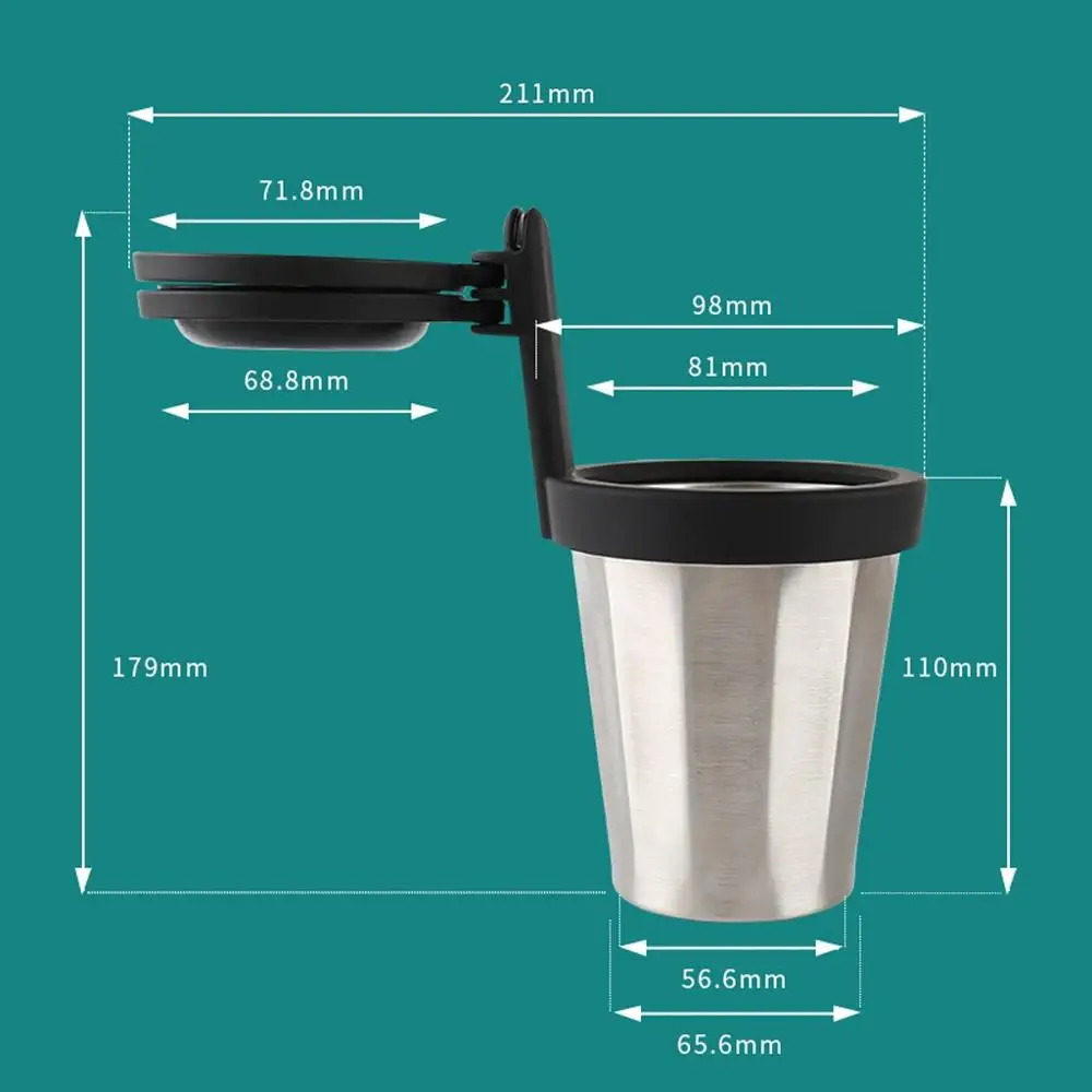 Universal Dual Car Cup Holder Van Storage Drinking Bottle Can Mug Mount Stand Interior Accessories drink holder #823 | Автомобили и