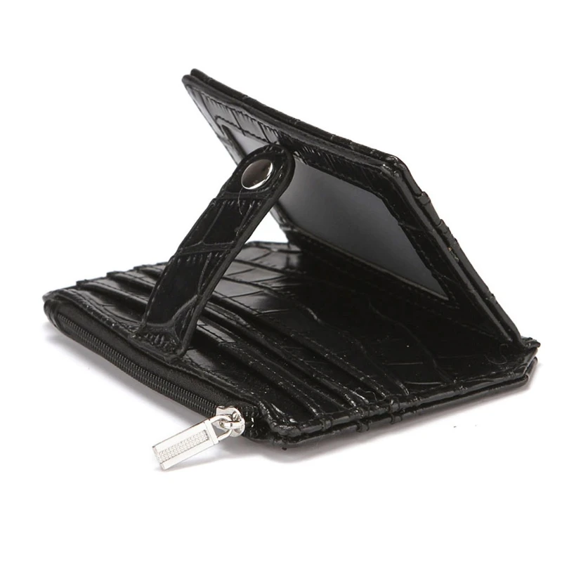 

Women Girls PU Leather Wallet Slim Coin Purse Money Credit Card Holder Pocket Case Organizer