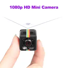 Мини видеокамера HD 1080P с ночным видением и датчиком