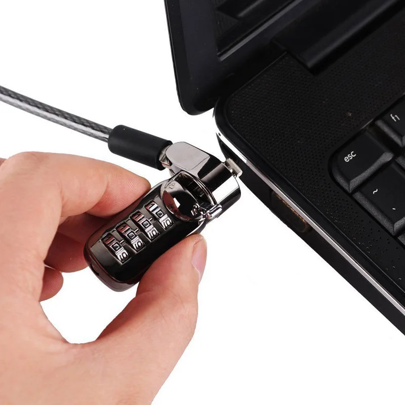 Anti-theft Laptop Security Code Lock Thick Cable Desktop Projector for Password Protection | Обустройство дома