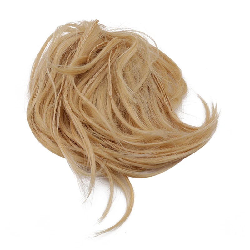 

Fake Curly Fringe Bangs Clips In Hairpieces With Natural Black Heat Resistant Fiber Synthetic Hair Extensions For Women