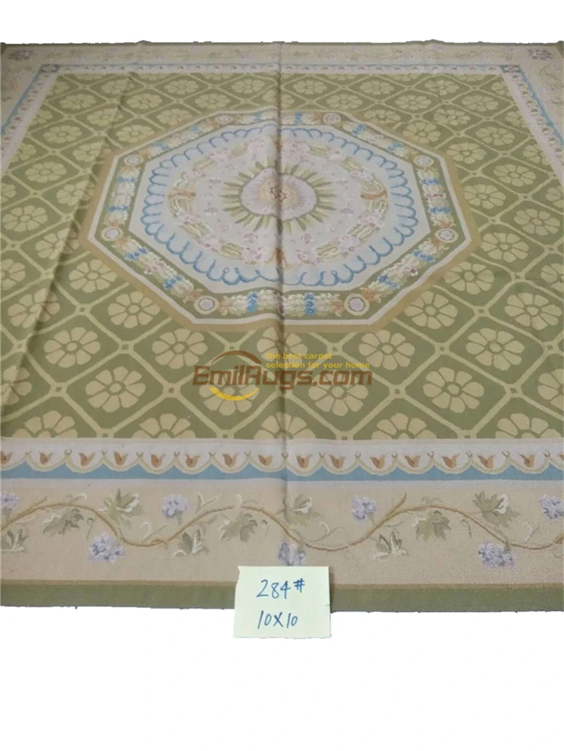 

Антикварный французский ковер Обюссон стильный сплетённый вручную вышитая бисером вышитый стол Декор прямоугольный ковер турецкие молитв...