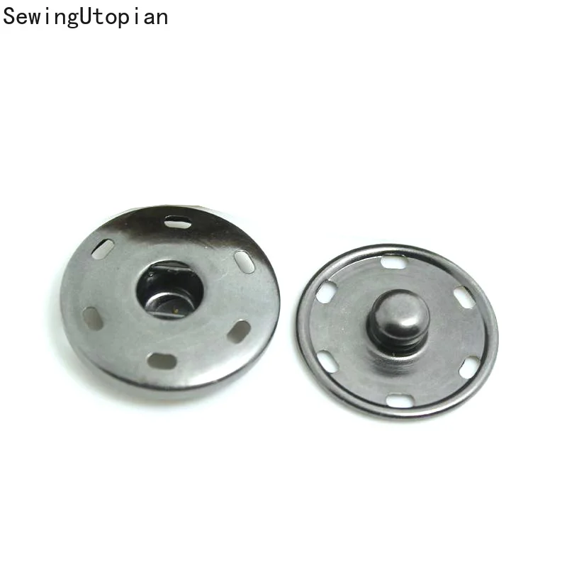 20PCS Metal Snap Buttons for Clothing Jacket Sew on Applications Clothes Button Accessories 8.5-25MM Stud Sewing Accessories