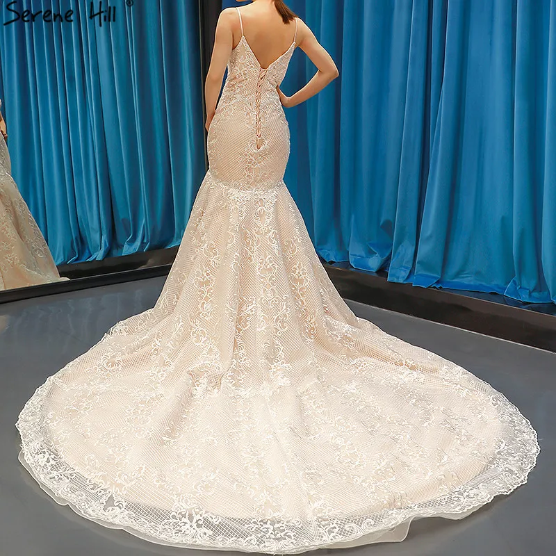 Обнаженные без рукавов сексуальные винтажные Свадебные платья 2021 Русалка ручной