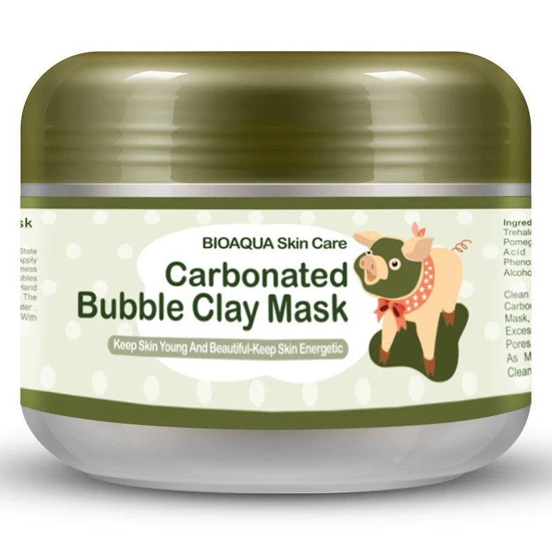 Коллагеновая питательная маска BIOAQUA 2 шт./лот little Pig Skin карбонированная