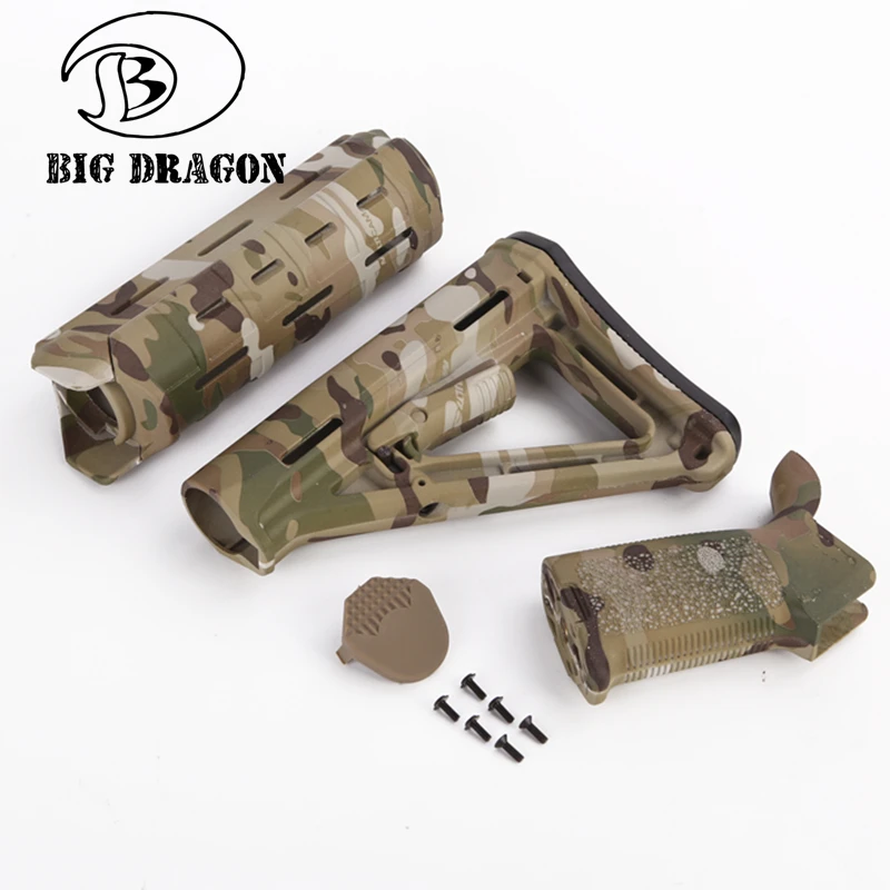 Emerson Тактический захват игрушечный запас Железнодорожный Набор M4 МП Стиль мне