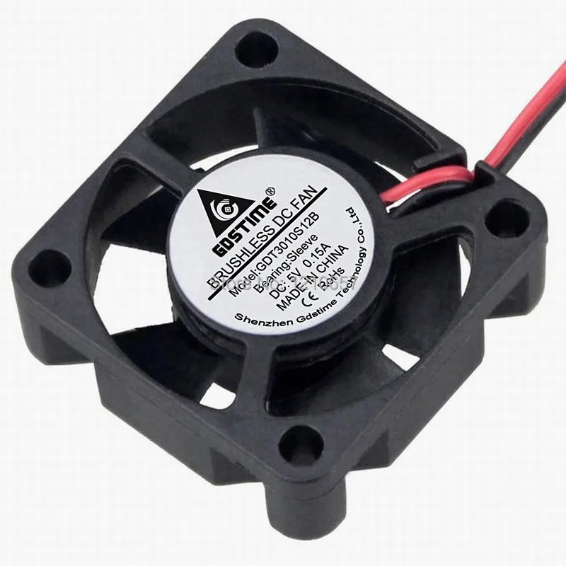 20 шт./партия бесщеточный вентилятор для охлаждения компьютера 30 х30х10 мм |