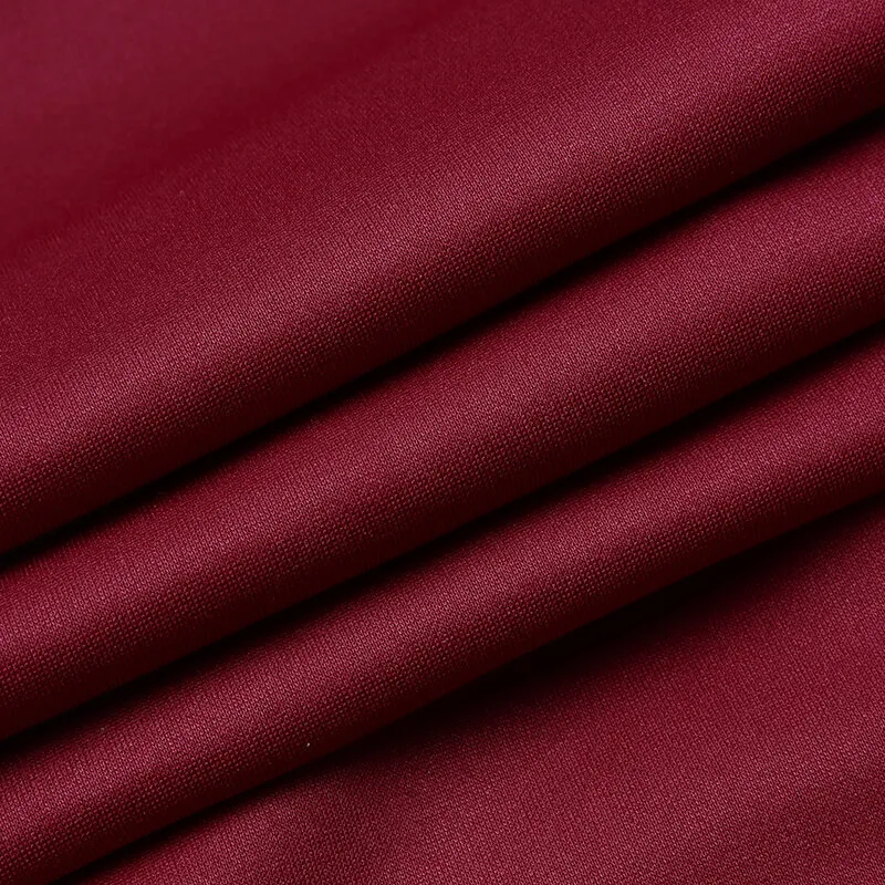 

Women Slim-cut Sexy Puff Sleeve Tight-fitting Dress Coral Red V-Neck Low-cut Elastic Fabric Evening Club Party Dresses