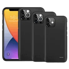 4000/5000mAh Battery Charger Case for iPhone 12 pro Max 12 Mini 11 pro max 6 6s 7 8 plus XR X XS Max SE2020 Cover Power Bank