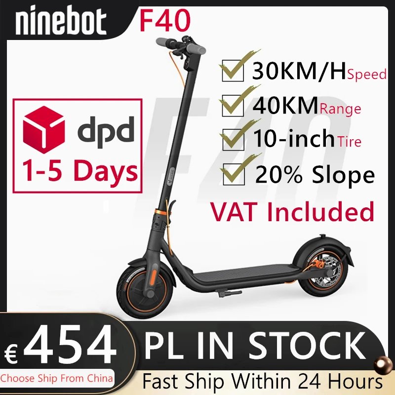Новый оригинальный самокат Ninebot F40 в наличии ЕС 30 км/ч серия F умный электрический