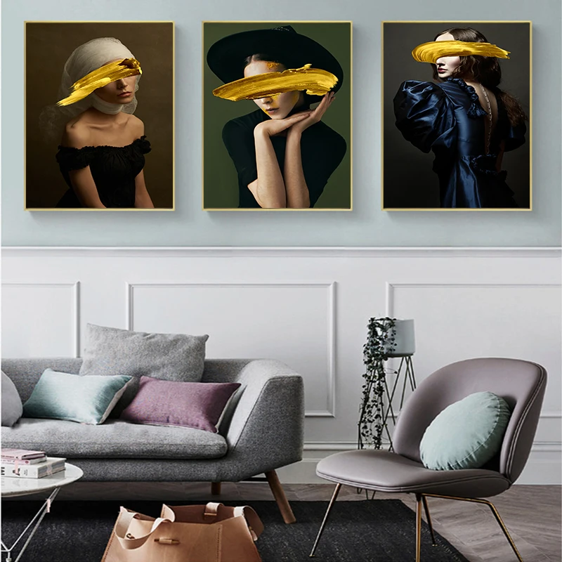 Современные постеры и принты для девочек искусство на стену модная красивая