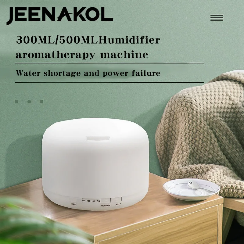 Ультразвуковой очиститель воздуха 300 мл ароматический маленький диффузор