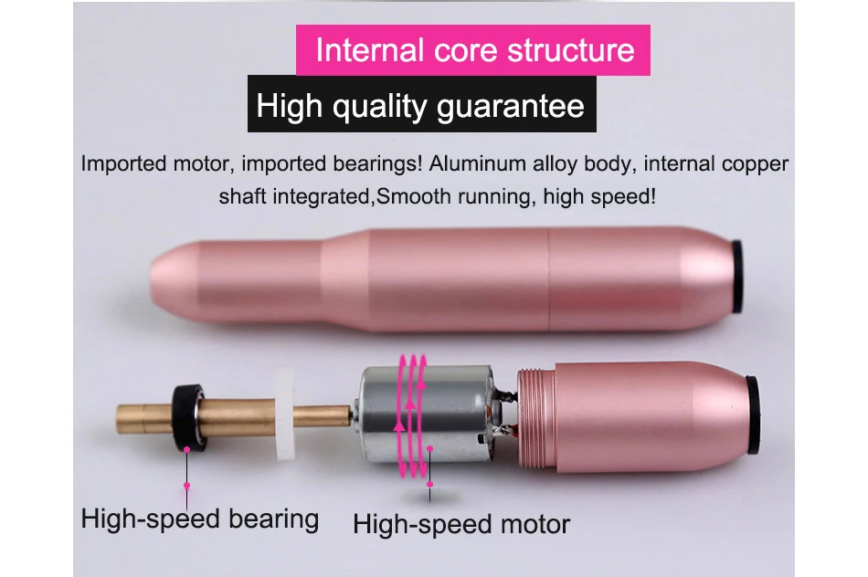 1 Set Electric Nail Drill Machine File Sander Polisher Cutter Mill for Manicure Removing Gel Varnish Tools | Красота и здоровье