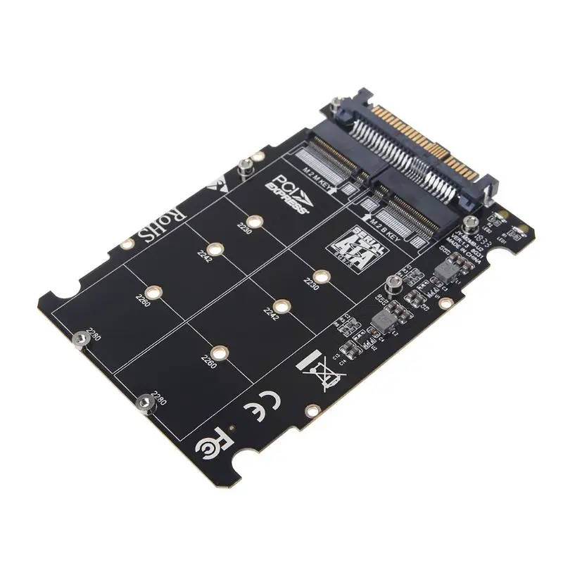 2 в 1 м. NVMe SATA-Bus NGFF SSD PCI-e U.2 SFF-8639 адаптер PCIe M2 конвертер настольный компьютер |
