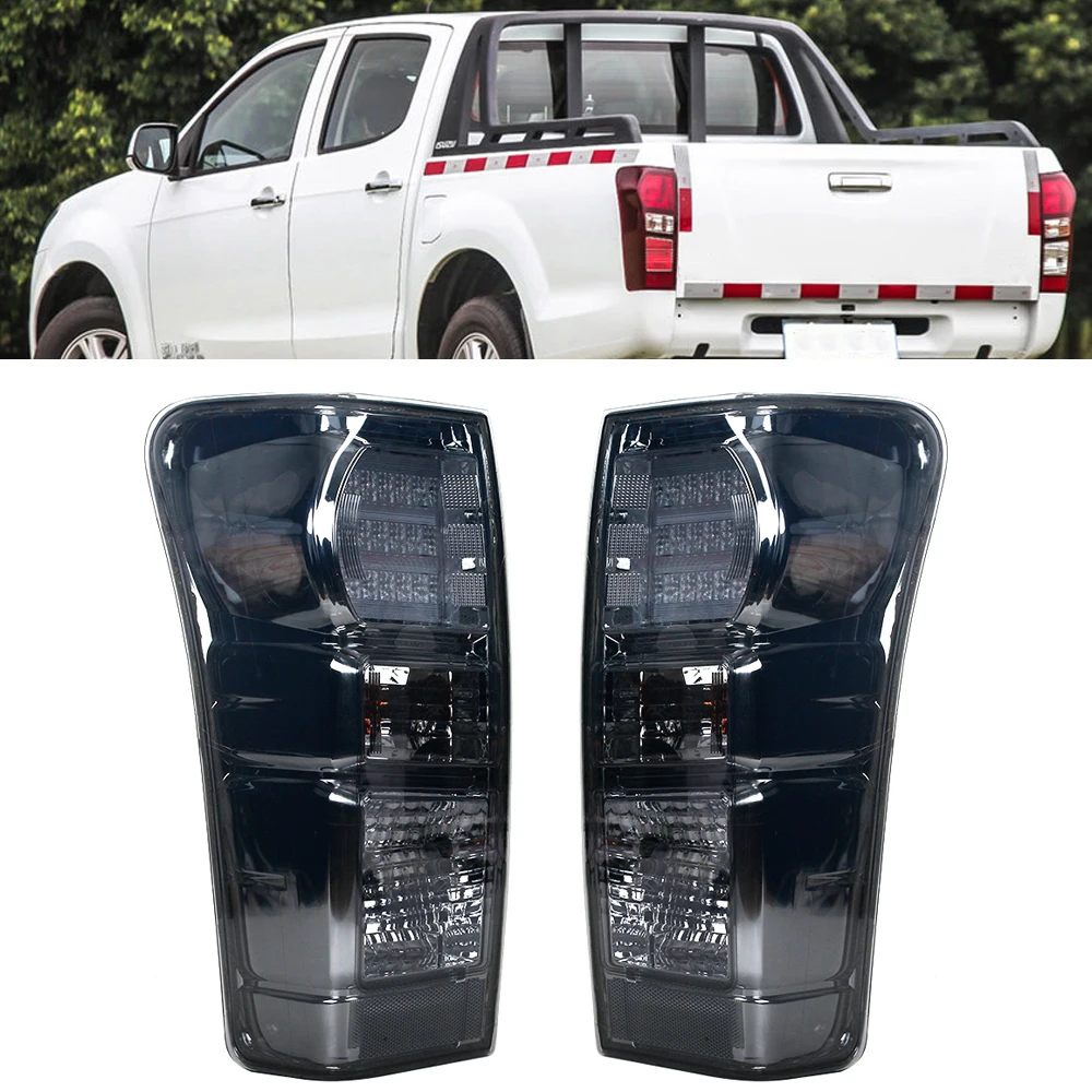 Автомобильный задний фонарь стоп-сигнал для Isuzu Dmax Yukon Utah 2012-2016 с лампочками и