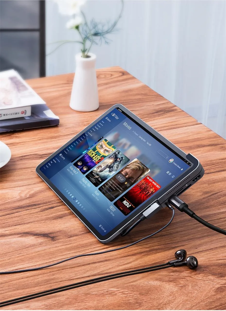Usb хаб для iPad Pro 12 9 11 type C концентратор HDMI USB 3 0 PD порт адаптер MacBook Pro| |