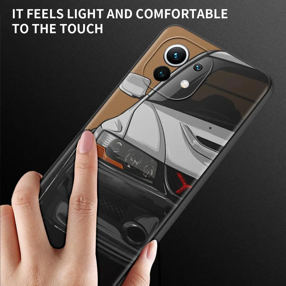 Case For Poco X3 NFC M3 Pro M3 F3 F1 Capa for Mi Note 10 Pro Caso For Xiaomi CC9 Pro A3 A2 Japan JDM Sports Car Pattern