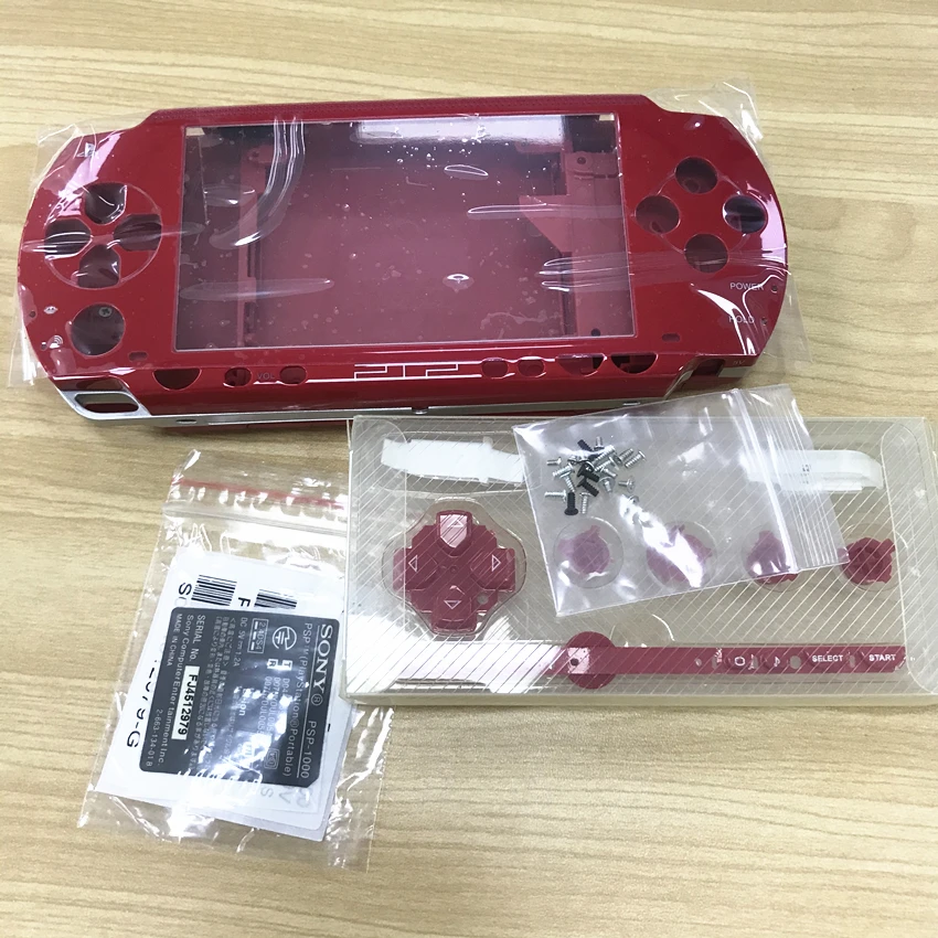 Чехол для Sony PSP1000 с полным покрытием корпуса чехол кнопкой полная крышка PSP 1000 +