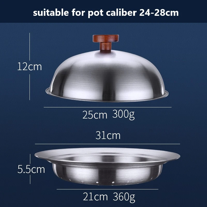 

Multi-function Thickened Steamer With Lid 304 Stainless Steel Steamer Steamer Household Steamed Fish Steamed Buns Steamed Buns