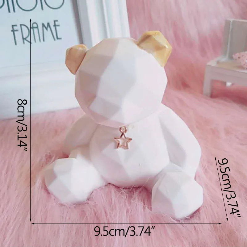 Скандинавский оригами геометрический медведь Stongwell абстрактная скульптура