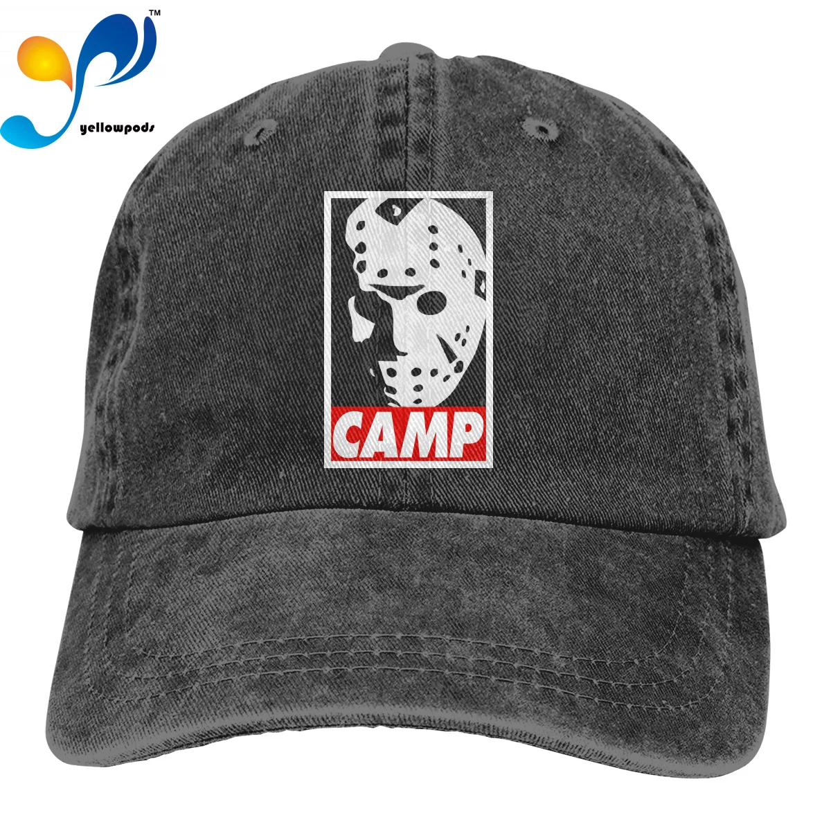 

Бейсболка для кемпинга Джейсона вурхеса, Снэпбэк Кепка, кепки