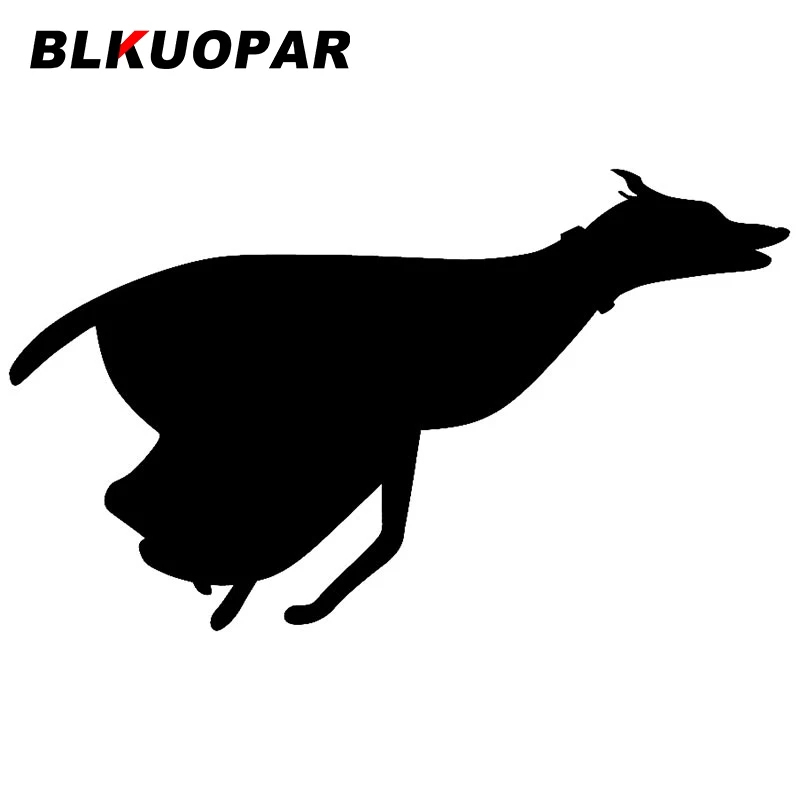 

Наклейки на автомобиль BLKUOPAR собака добермана Run, водонепроницаемая наклейка на RV, холодильник, шлем, Солнцезащитный автомобильный аксессуа...