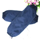 Простые кухонные рукава 1 пара, мягкие хлопковые маслостойкие рукава для уборки, защита для рук для домашней кухни