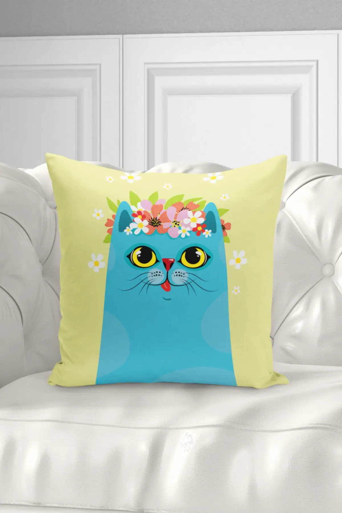 

One Side Digital Printing Special Design Cute Animal Themed Decorative Modern Cushion Pillow Case Home Decoration Gift 2021