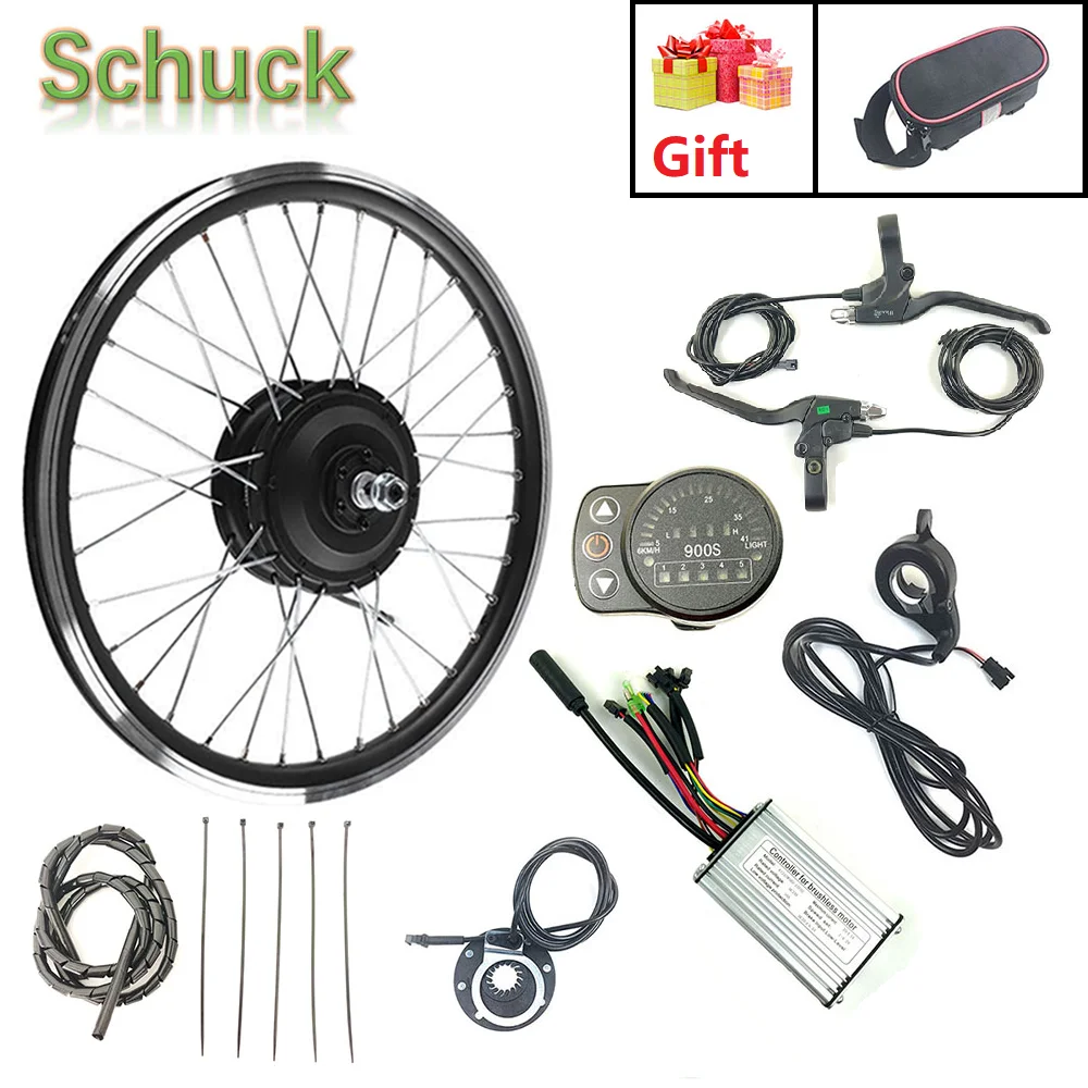 Schuck E набор для преобразования передних колес 24 в 250 Вт с LED900S дисплеем 16-28 дюймов 700C Ebike комплект для переоборудования электрического велосипеда
