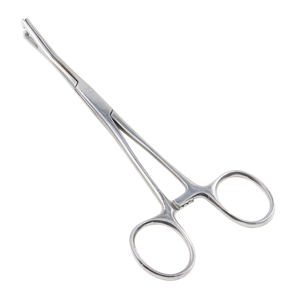 2PCS Stainless Steel Piercing Tool Septum Forceps Clamp Pliers For Belly Nose Ear Tongue Lip Body Free Shipping | Красота и здоровье