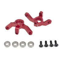 2pcsset high quality metal steering cups op upgrade kits for 110 redcat blackout xte xbe sc rc crawler car modification parts