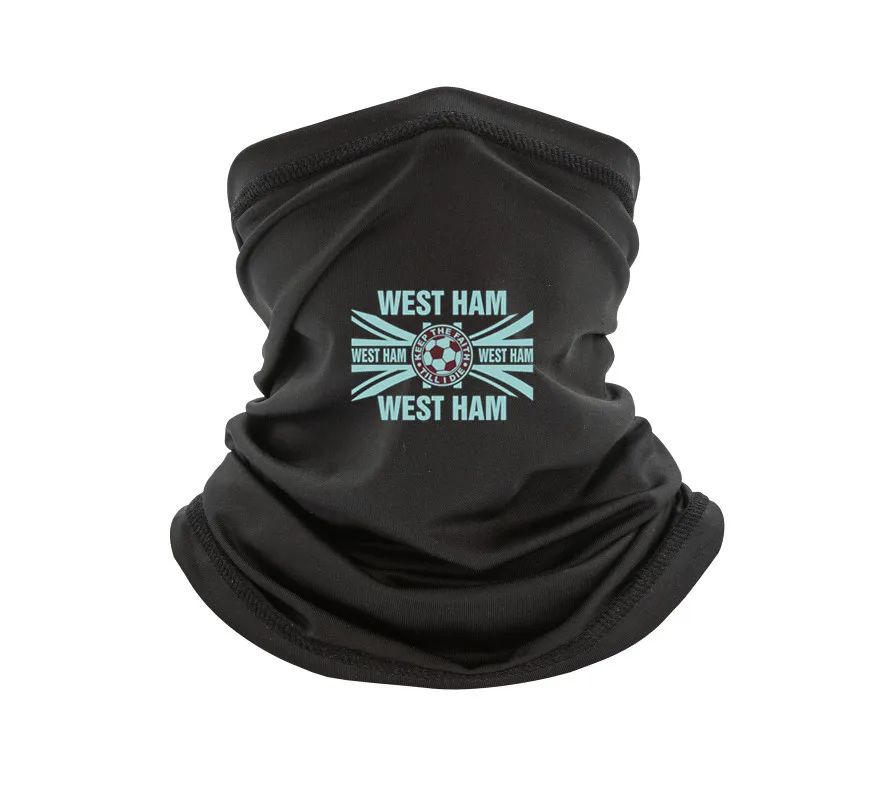 Шарф WEST HAM футбольный бордовый именной персонализированный бесплатно |